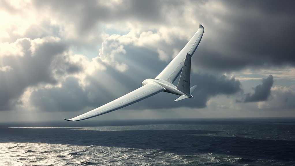 turbulence disrupts glide control