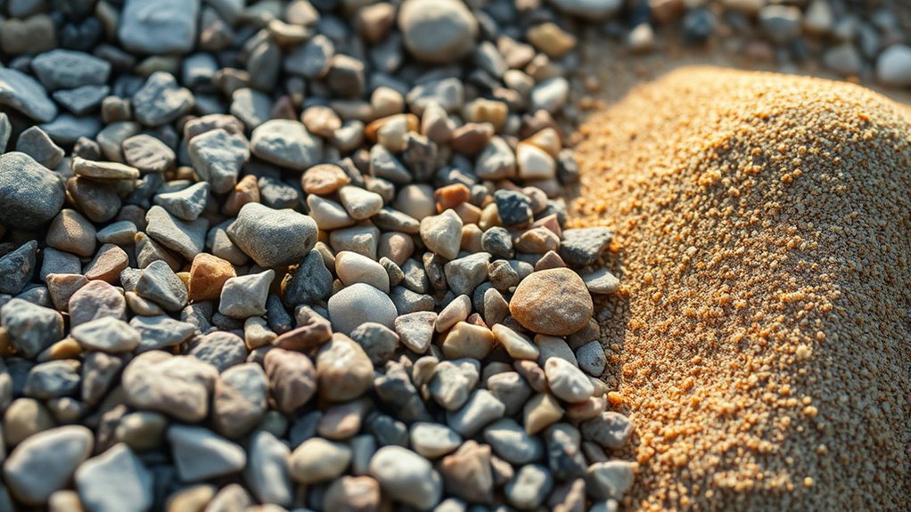 types of ballast materials