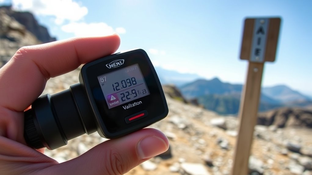 verify stable elevation calibration