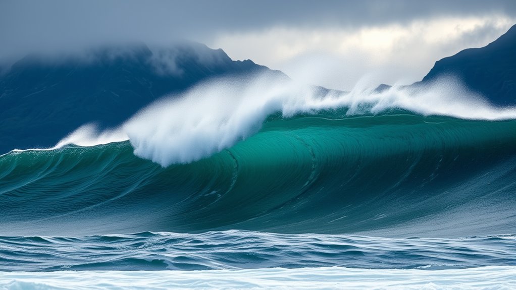 weather driven wave formation