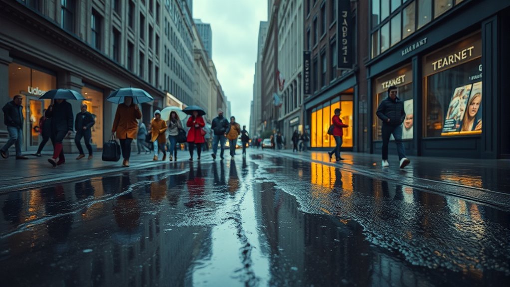 weather influences consumer spending