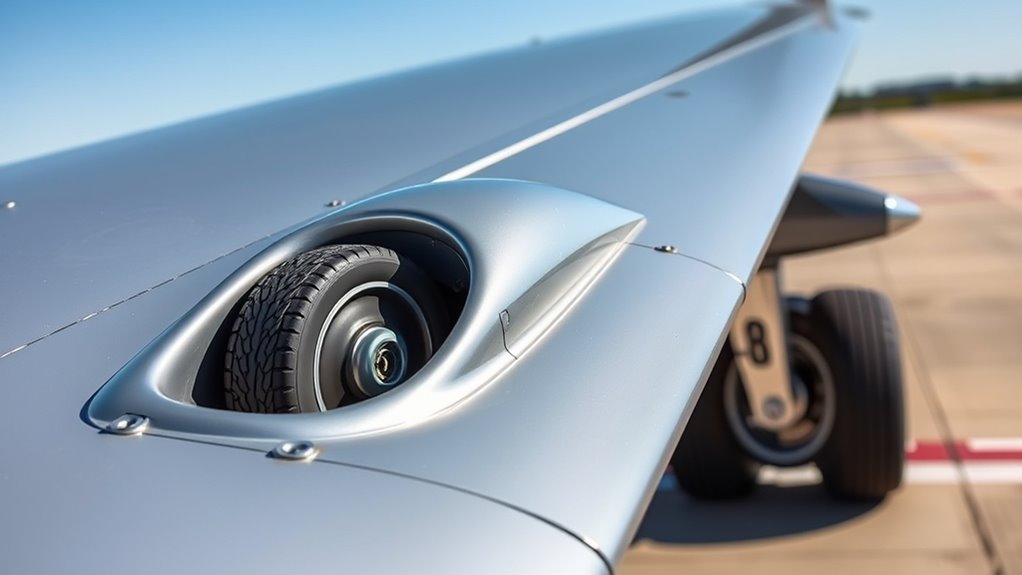 wingtip wheels improve ground handling