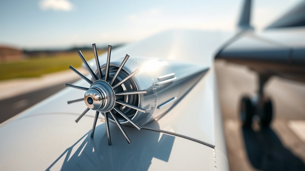 wingtip wheels support ground handling