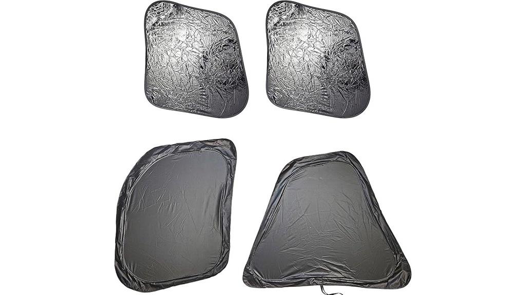 a320 cockpit sunshade set