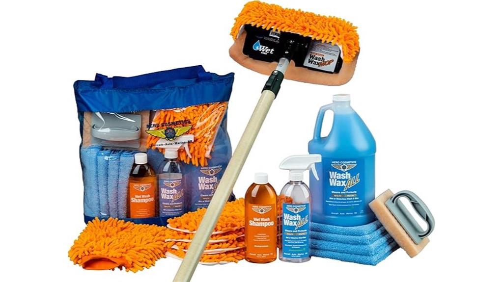 aerosol waterless car wash