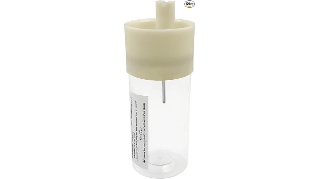 aircraft fuel testing jar