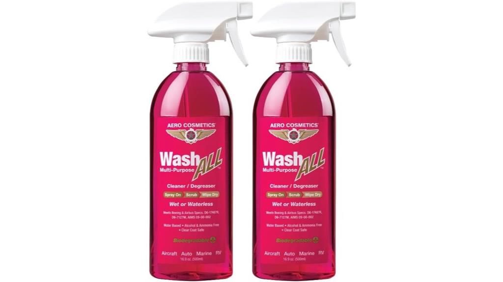 aircraft grade cleaning solution