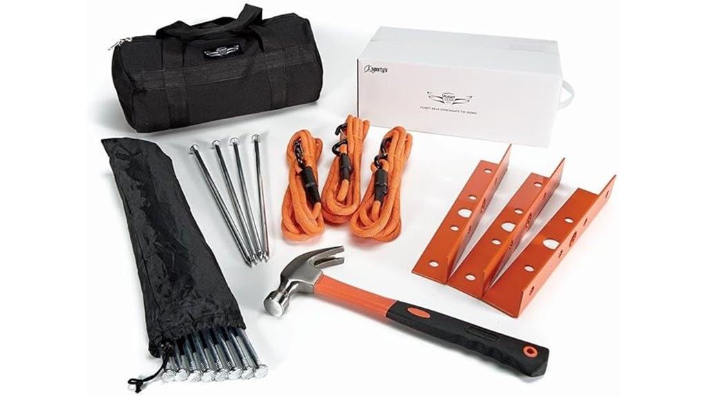 aircraft tie down accessory kit
