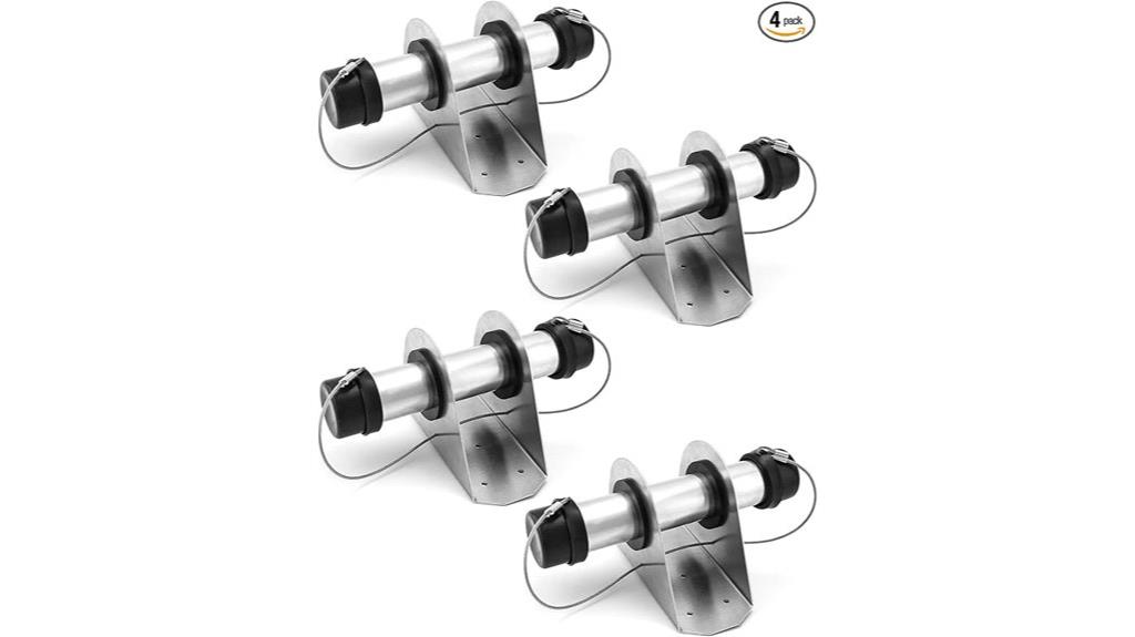 aluminum trailer document holders