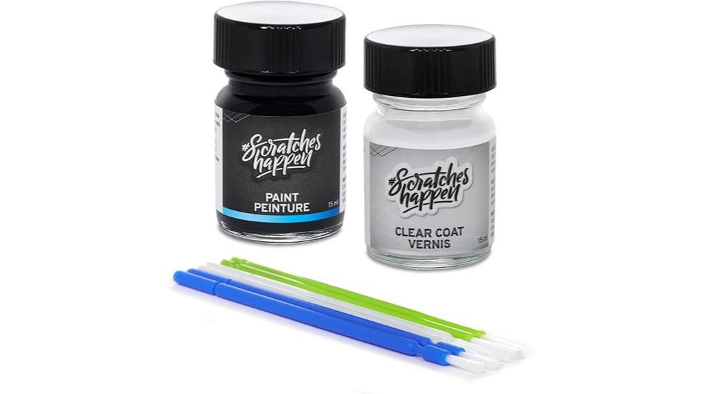 audi aviator blue touch up