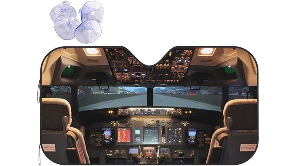 auto uv sunshade cooling