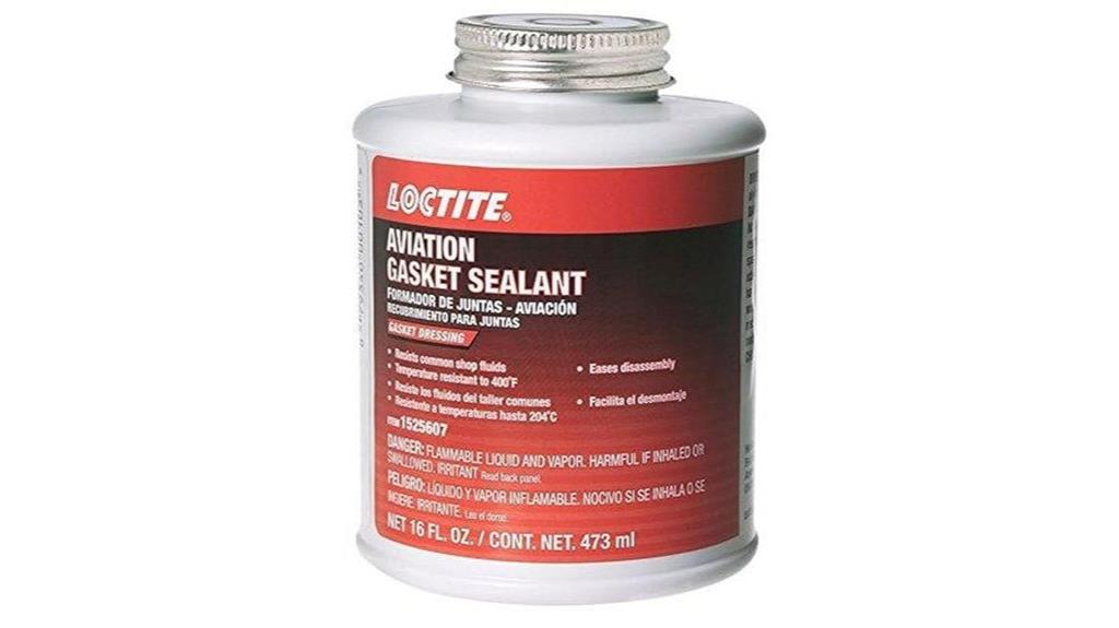 aviation gasket sealant can