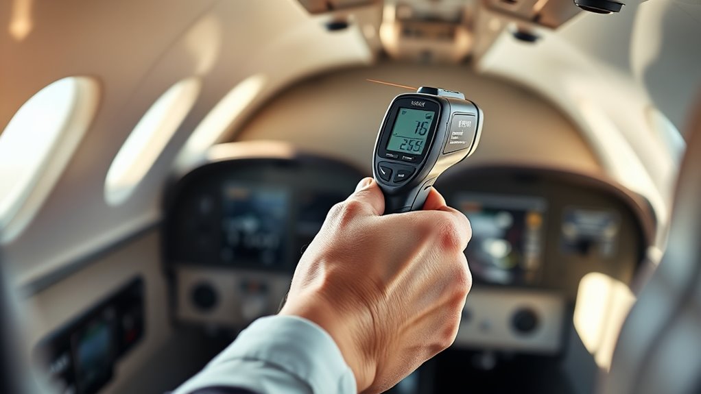 aviation ir thermometer considerations