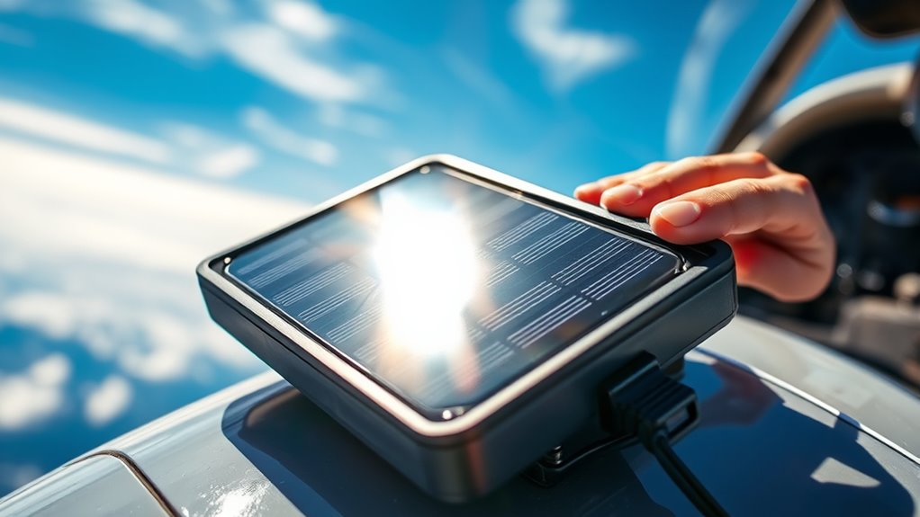 aviation solar charger considerations
