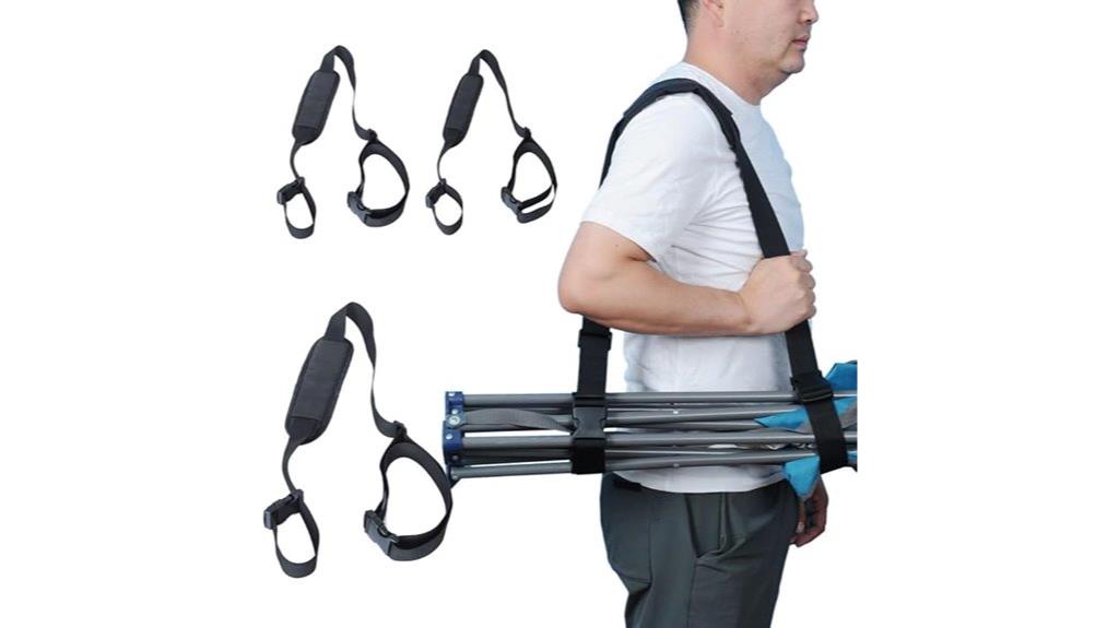 beach chair carry straps