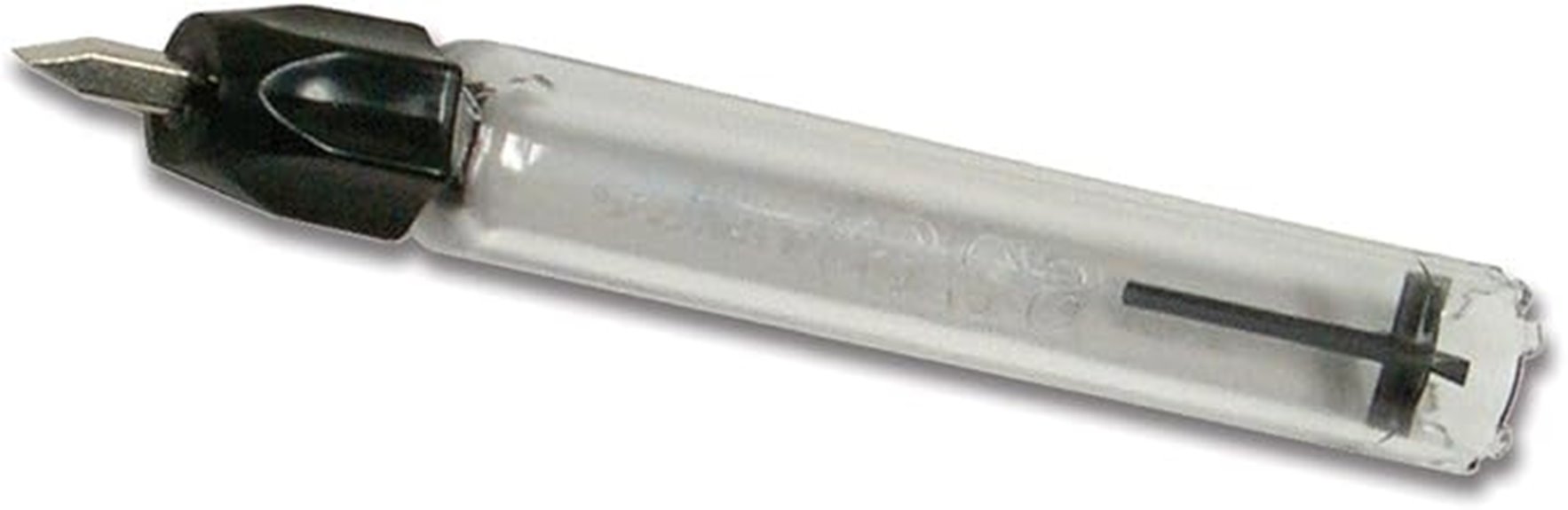 black aircraft fuel tester