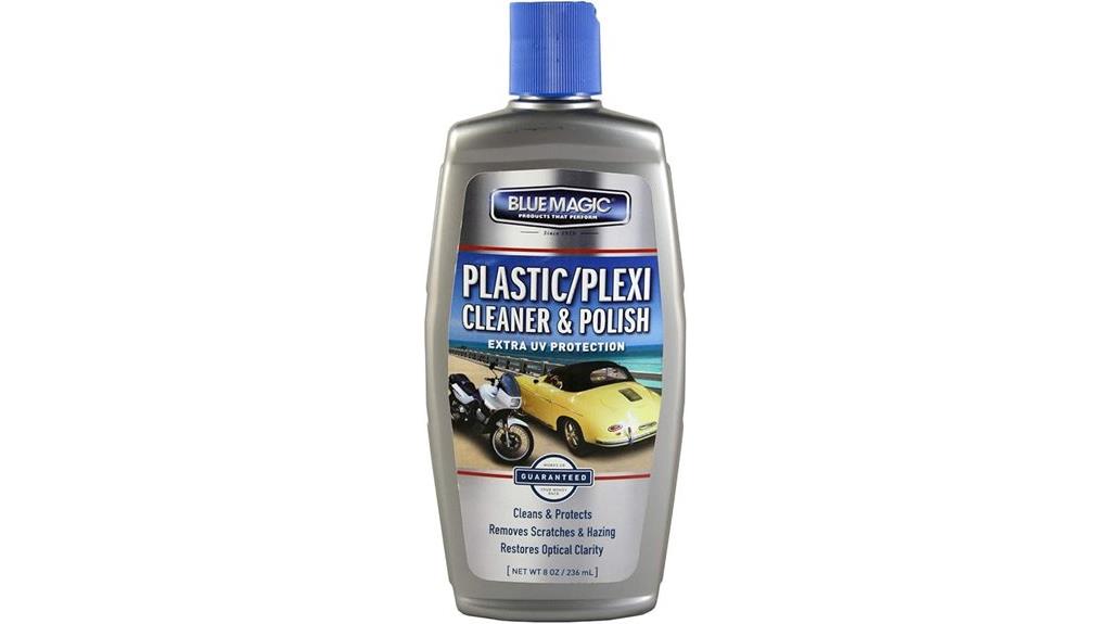 blue magic plastic cleaner