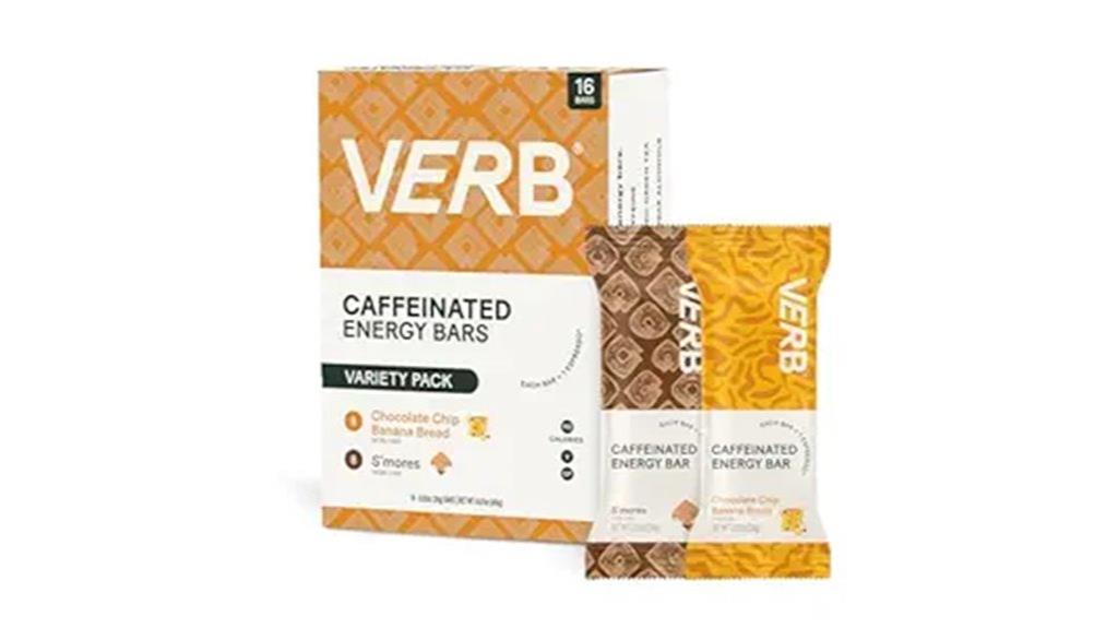 caffeinated energy bar pack