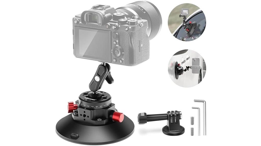 camera mount with ball