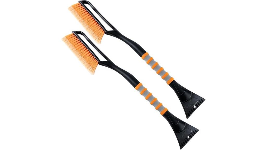 car snow brush set
