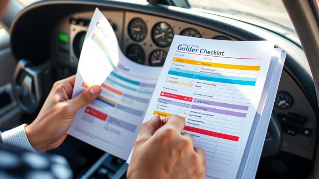 checklist selection criteria