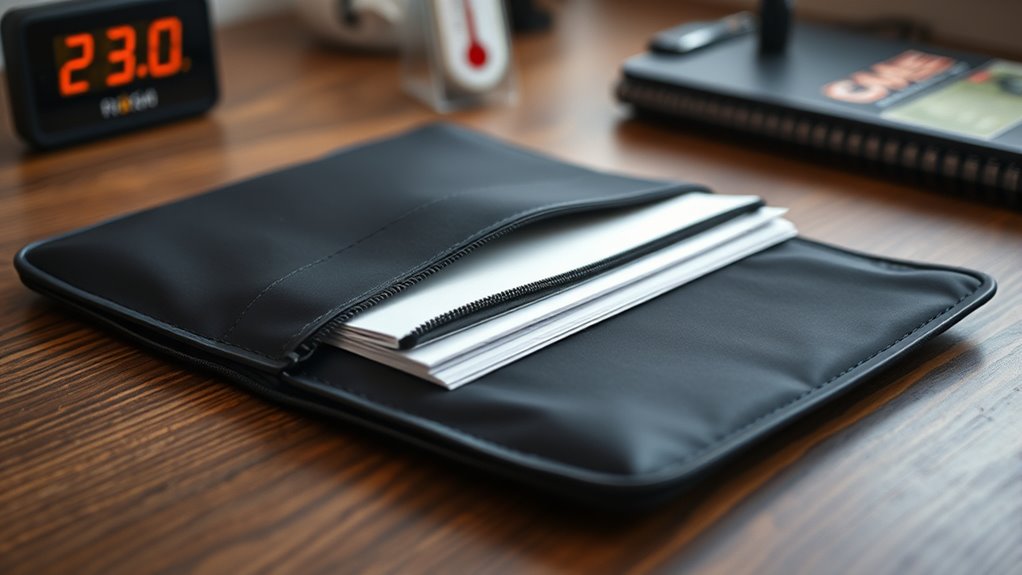 choosing durable fireproof pouches