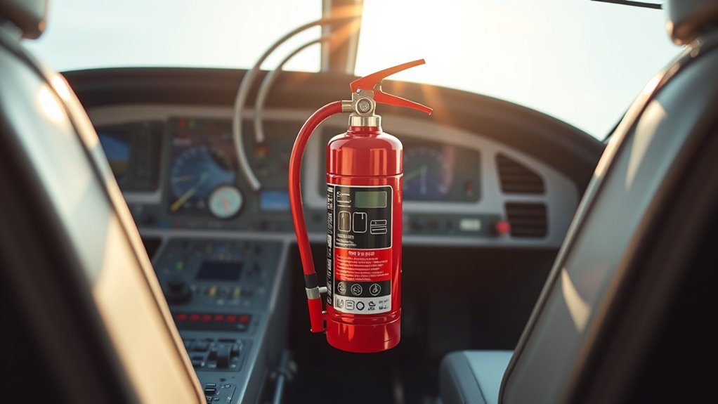 choosing effective cockpit extinguishers