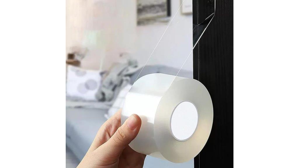 clear 2 inch weather tape