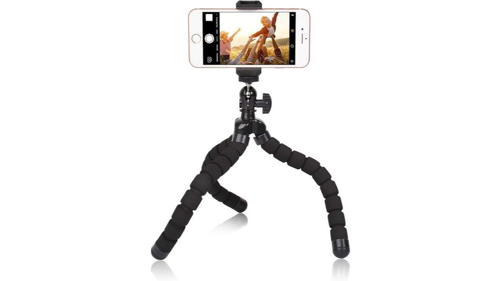 compact flexible phone holder