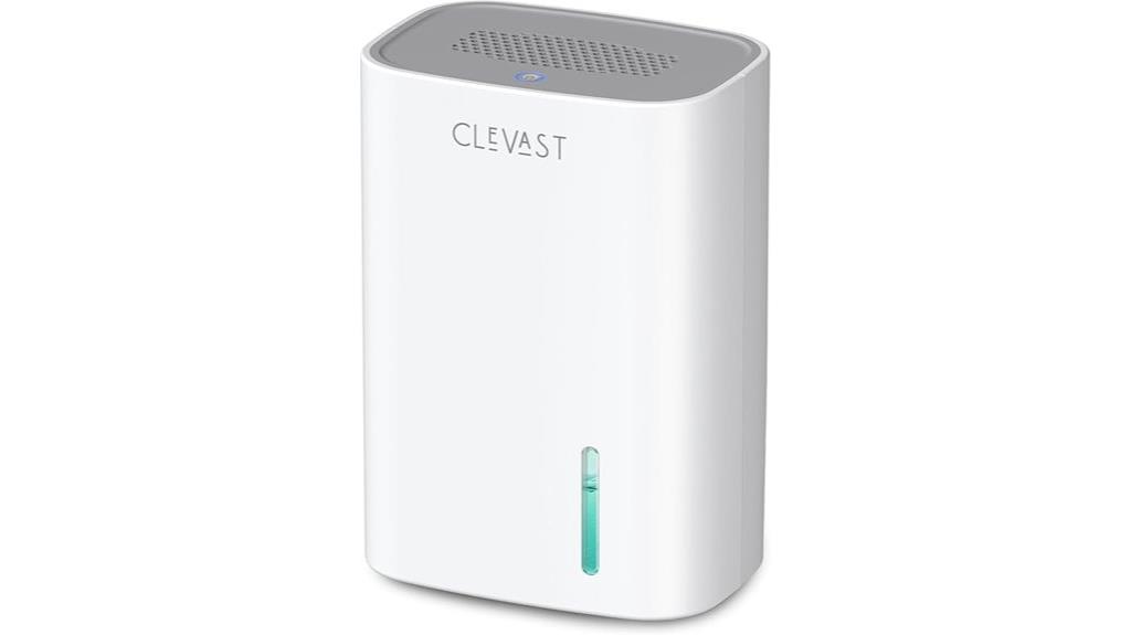compact quiet home dehumidifier