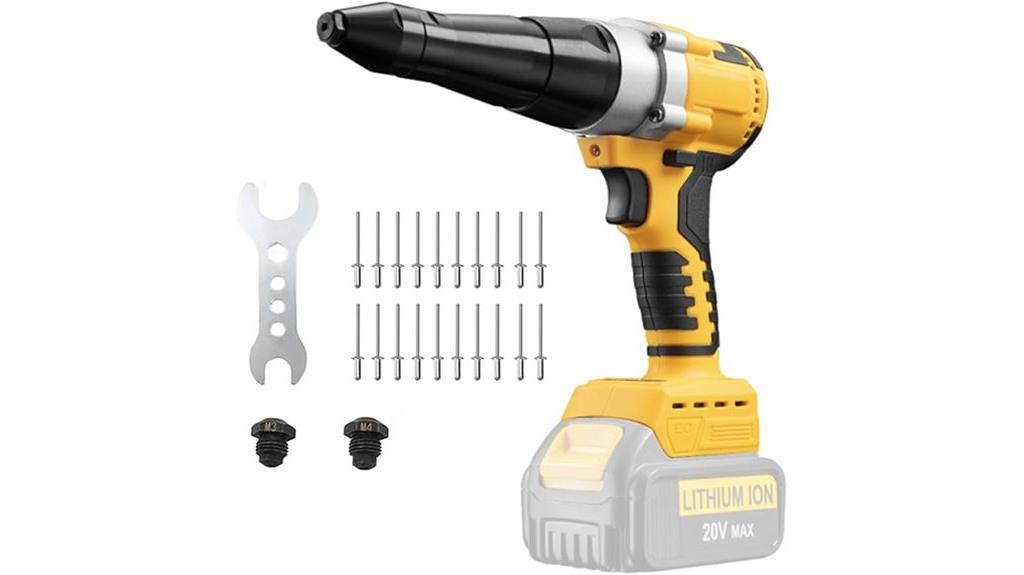 cordless dewalt rivet gun