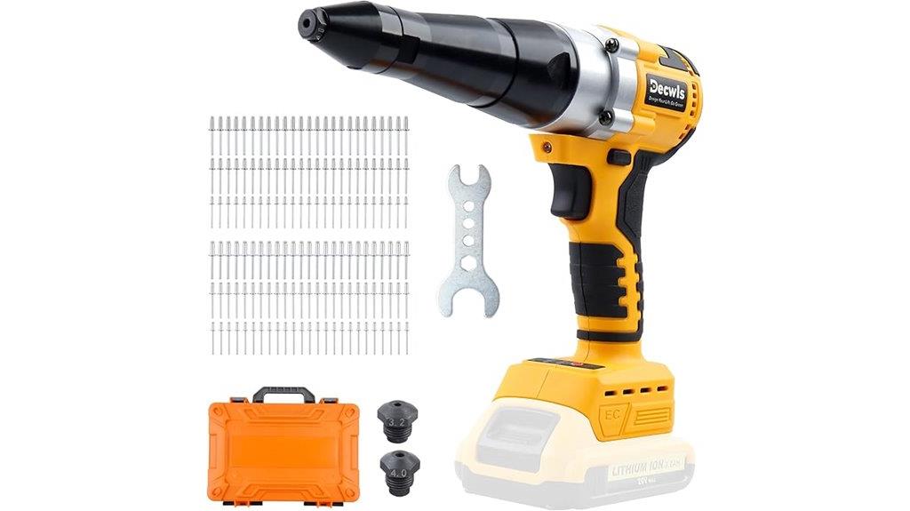 cordless dewalt rivet gun