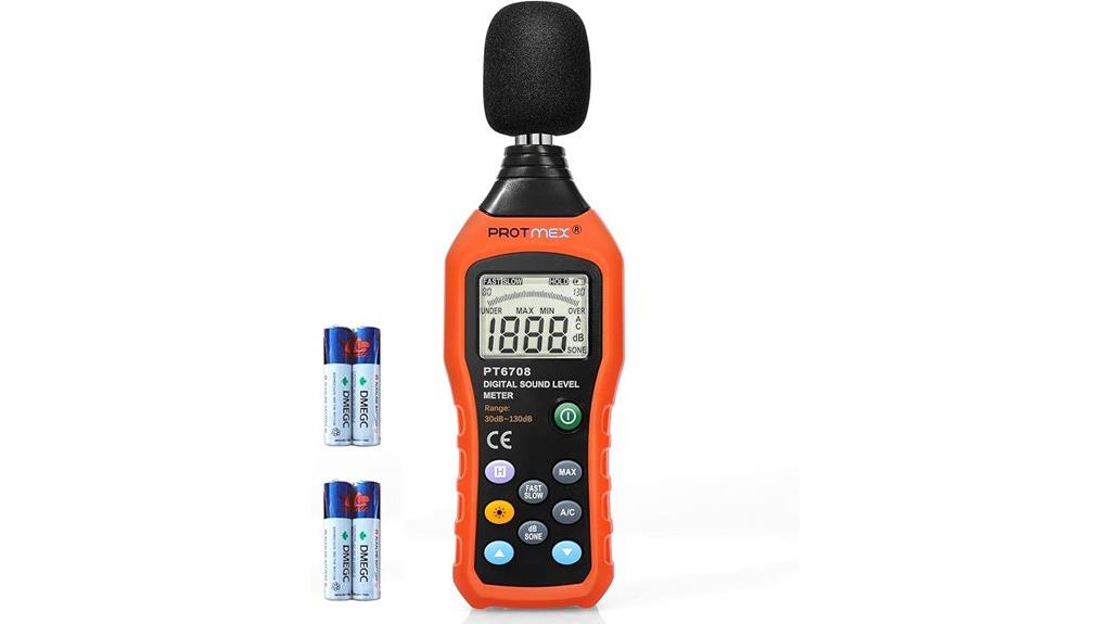 digital decibel level meter