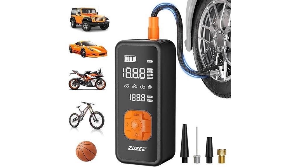 digital pressure gauge inflator