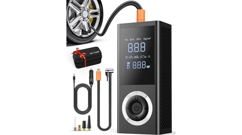 digital pressure gauge inflator