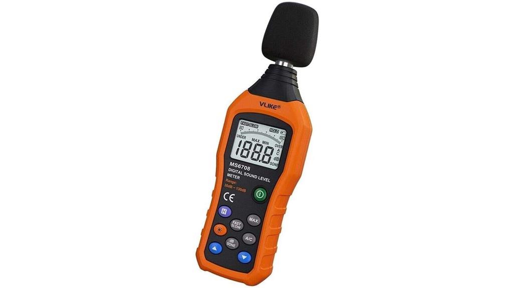 digital sound level measurement