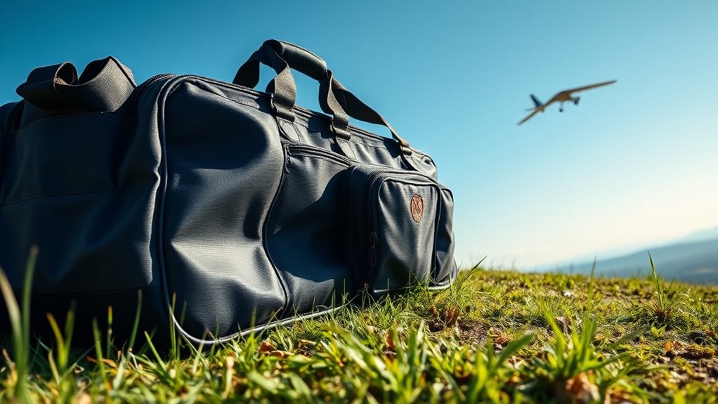durable lightweight organized flight bags