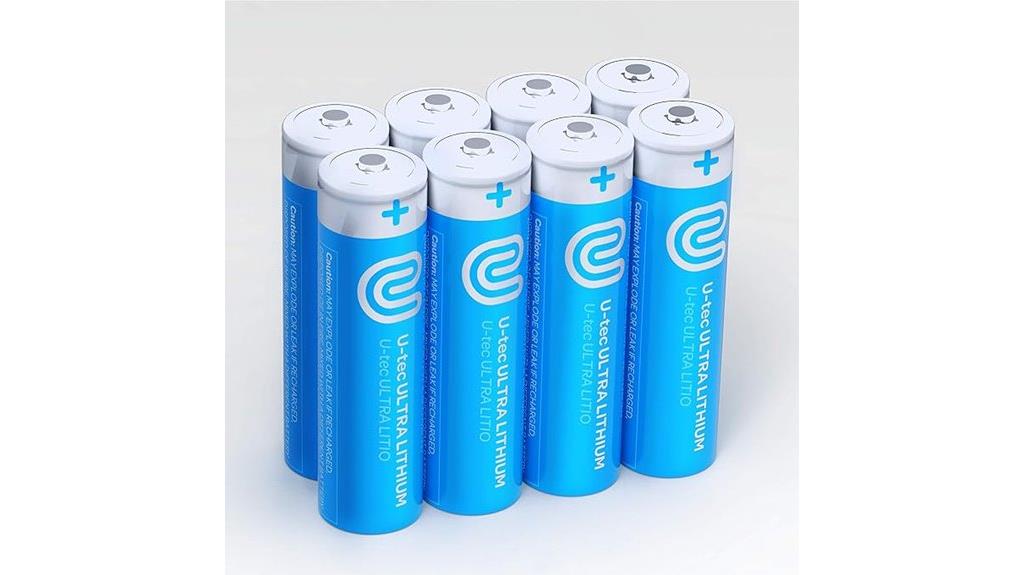 eight pack aa batteries