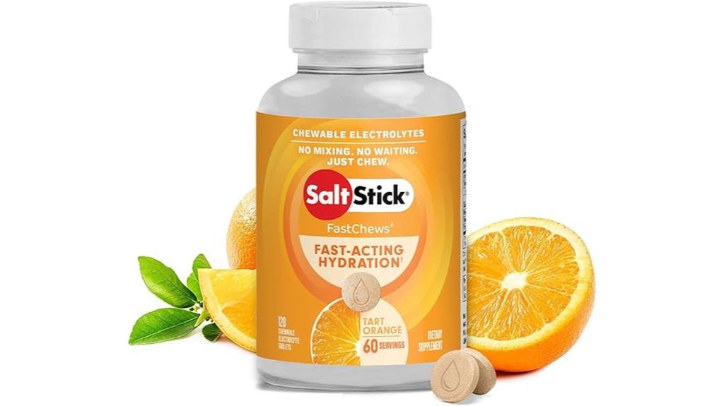 electrolyte chews orange flavor