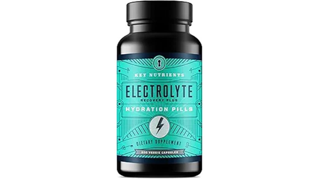 electrolyte supplement capsules pack