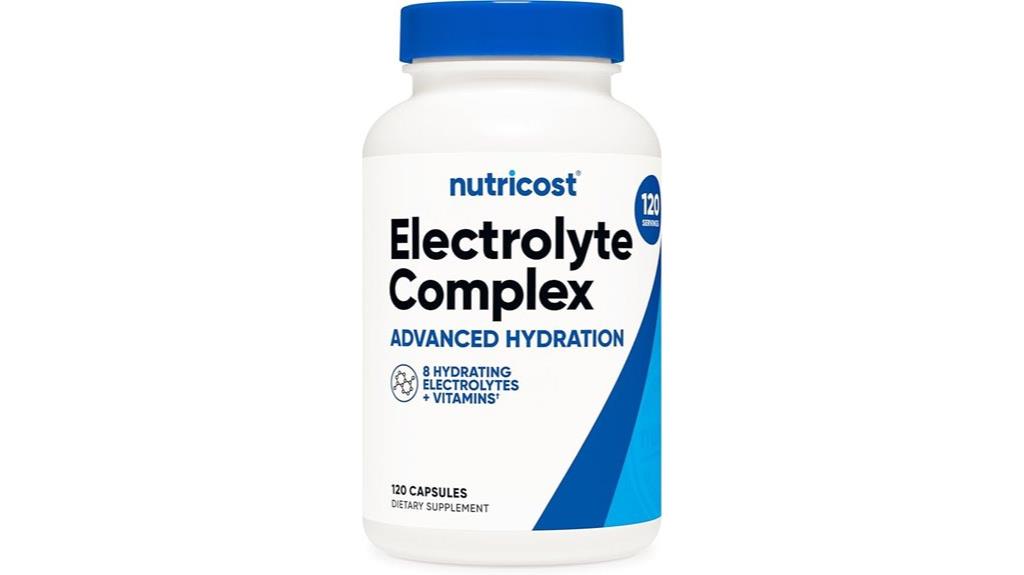 electrolyte supplement capsules pack