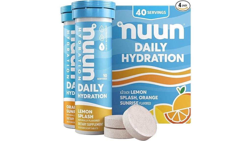 electrolyte supplement four pack
