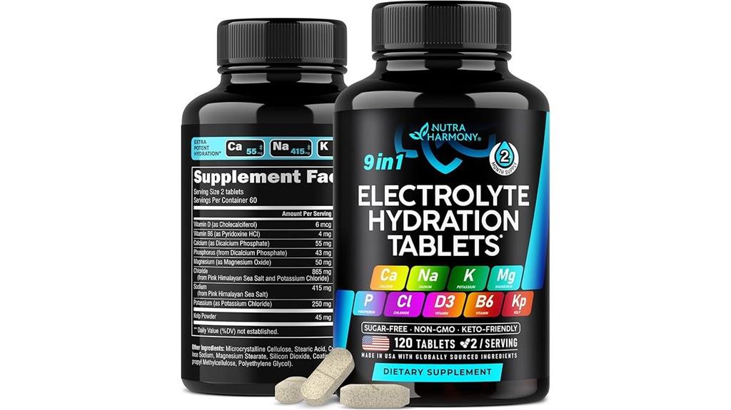 electrolyte supplement with vitamins
