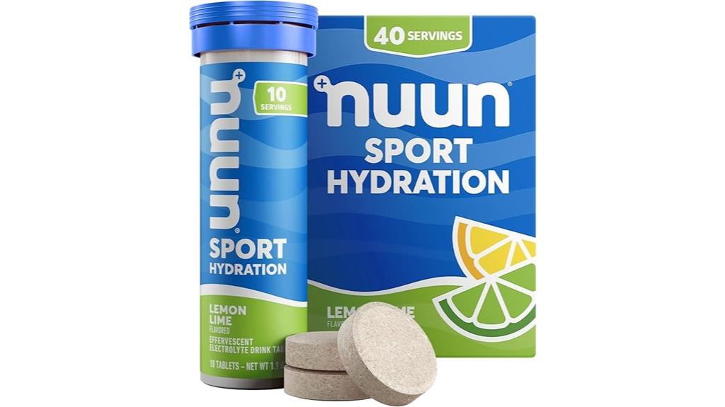 electrolyte tablets lemon lime