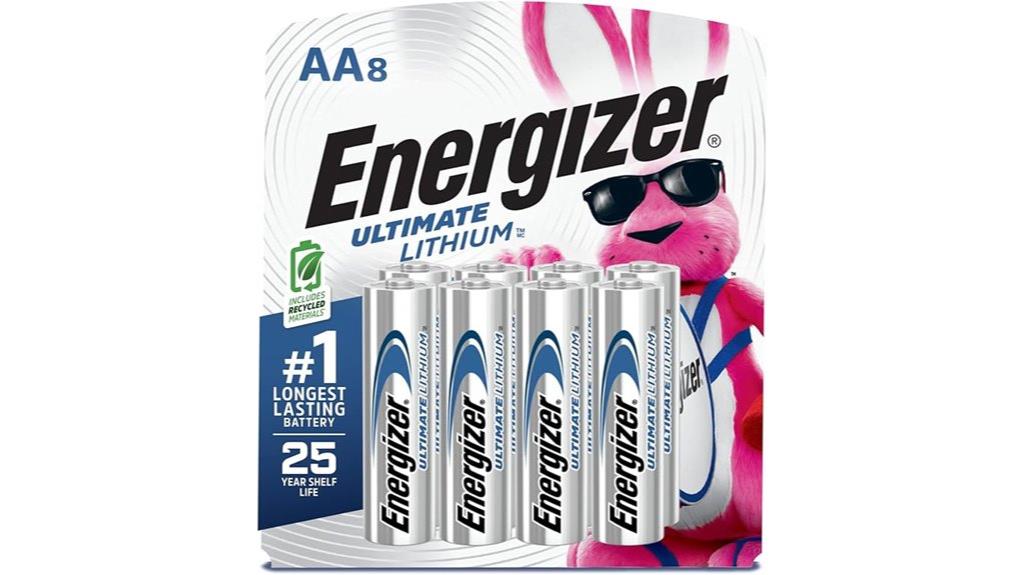 energizer lithium aa pack