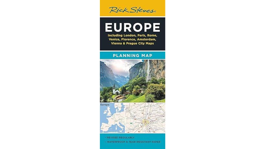 europe travel planning map