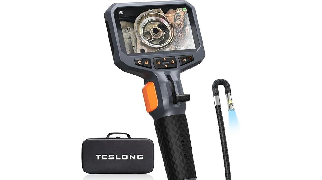 flexible dual lens borescope