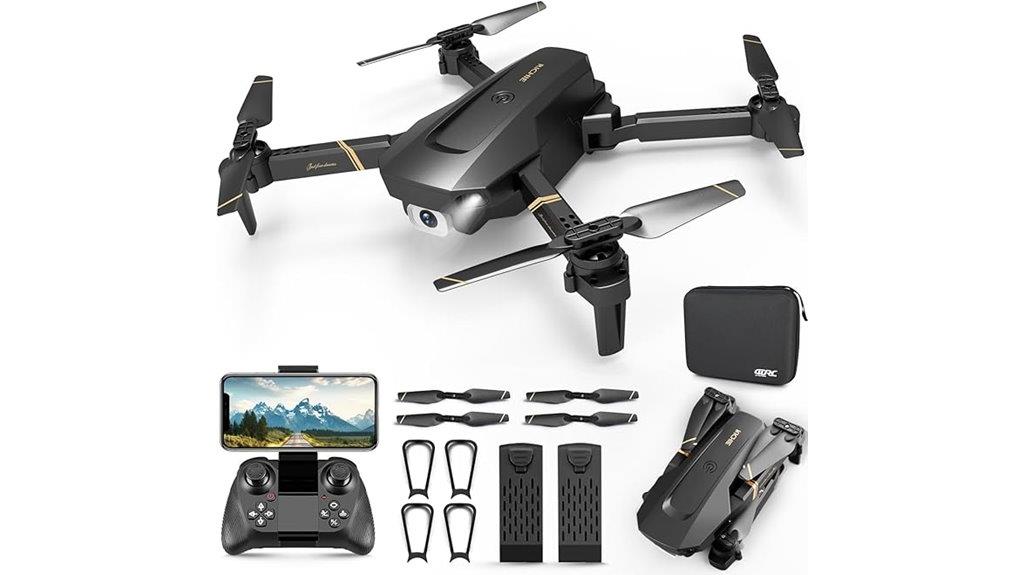 foldable 1080p camera drone