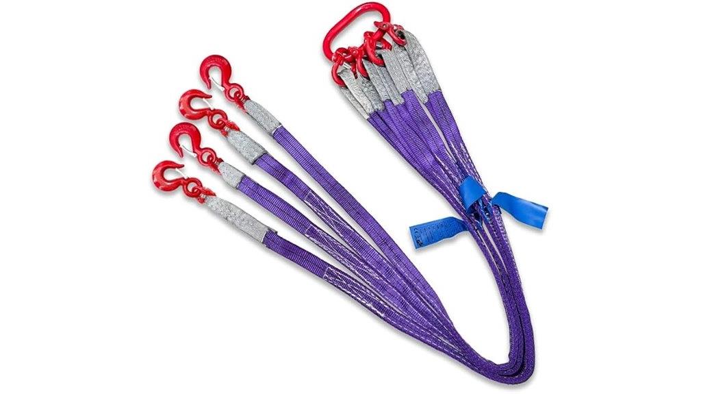 four leg polyester sling