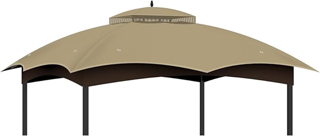 gazebo cover replacement 10x12